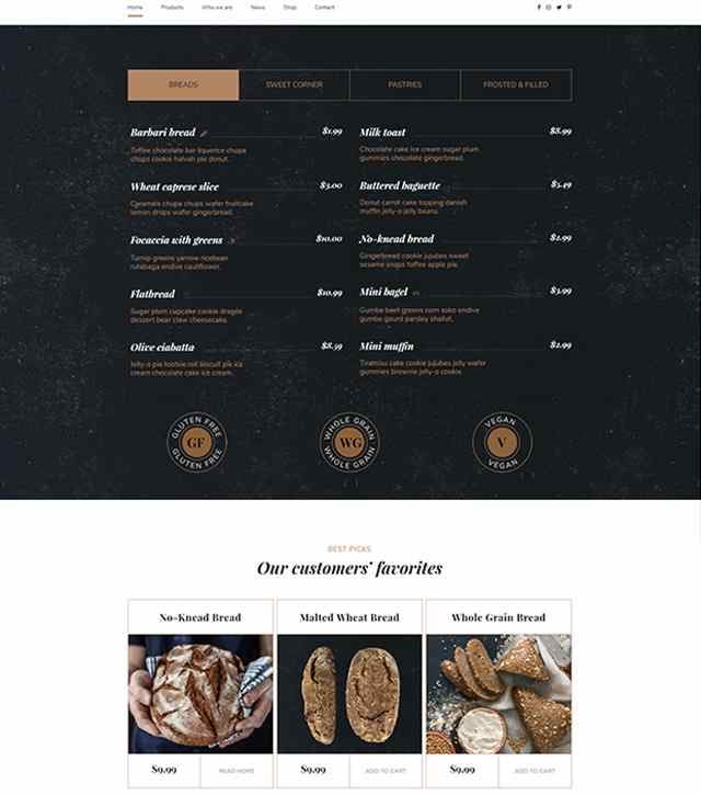 Open page